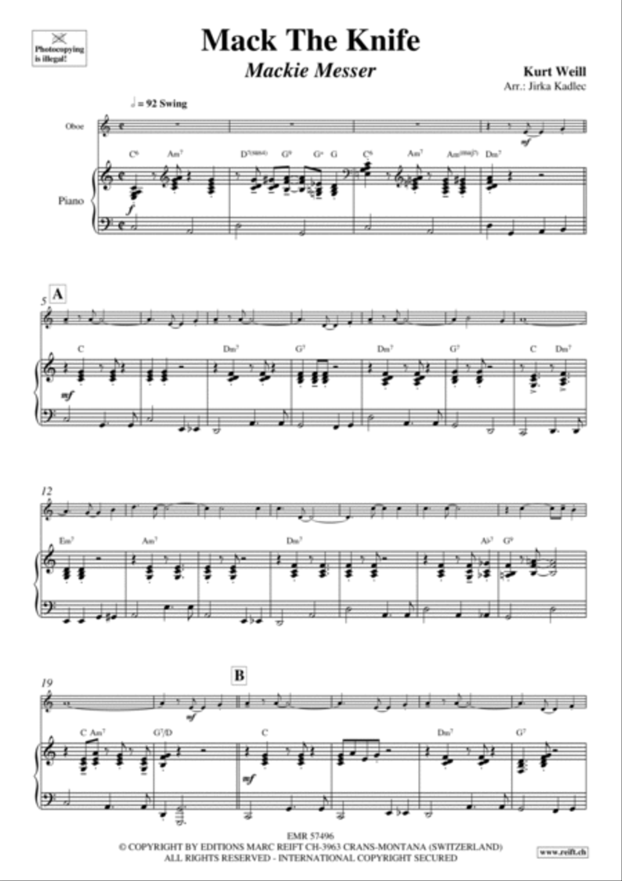 Mack The Knife Piano Accompaniment scores gallery preview page 4