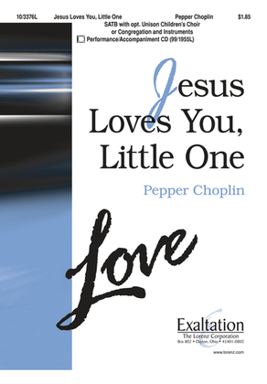 Book cover for Jesus Loves You, Little One
