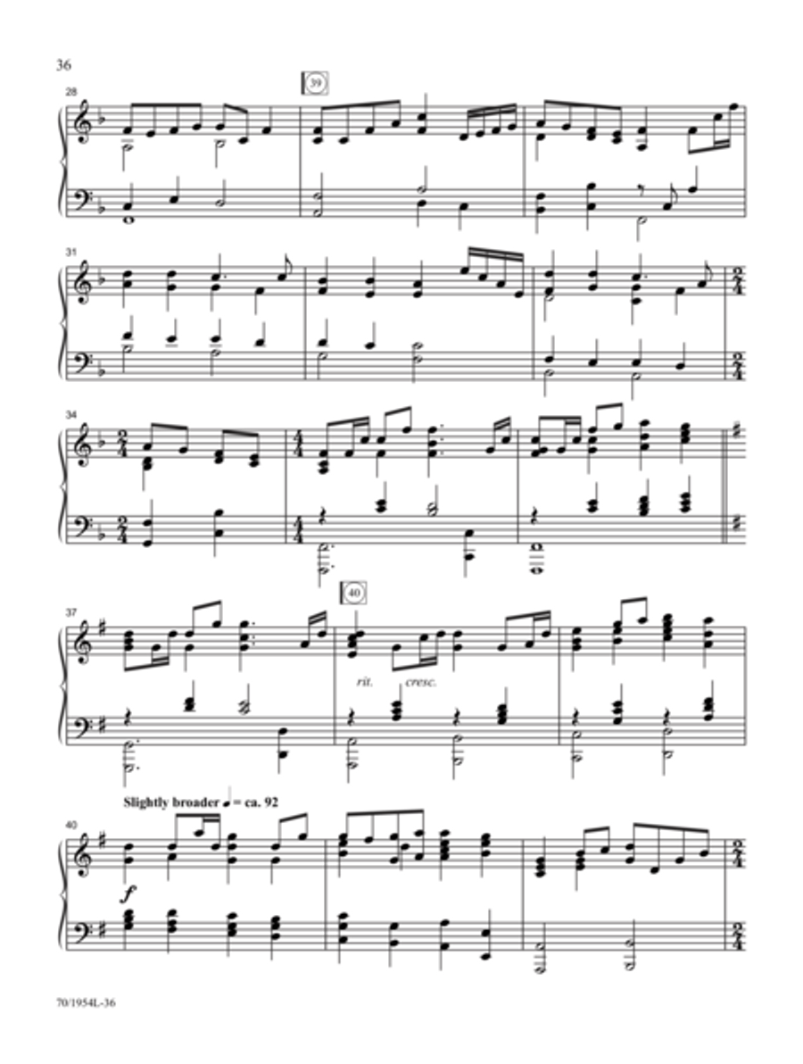 Christmas in Ivory Piano Solo scores gallery preview page 23