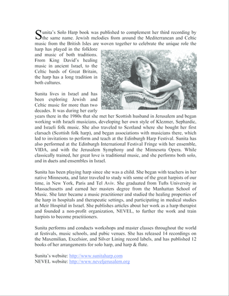 Solo Harp Harp scores gallery preview page 4