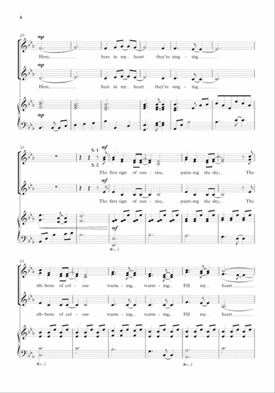 Here in my Heart Here in my Heart SSAA scores gallery preview page 5