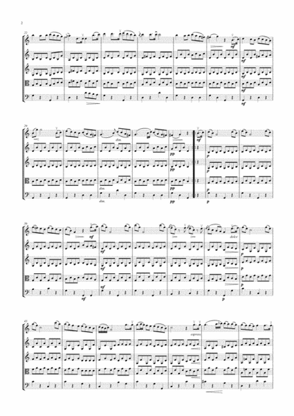 Haydn Serenade for String Orchestra or String Quartet