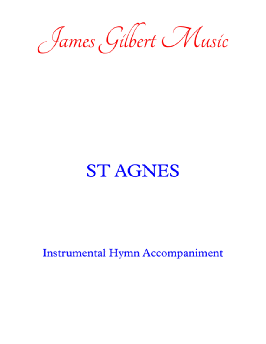 ST AGNES (Jesus, The Very Thought Of Thee) Small Ensemble scores gallery preview page 1