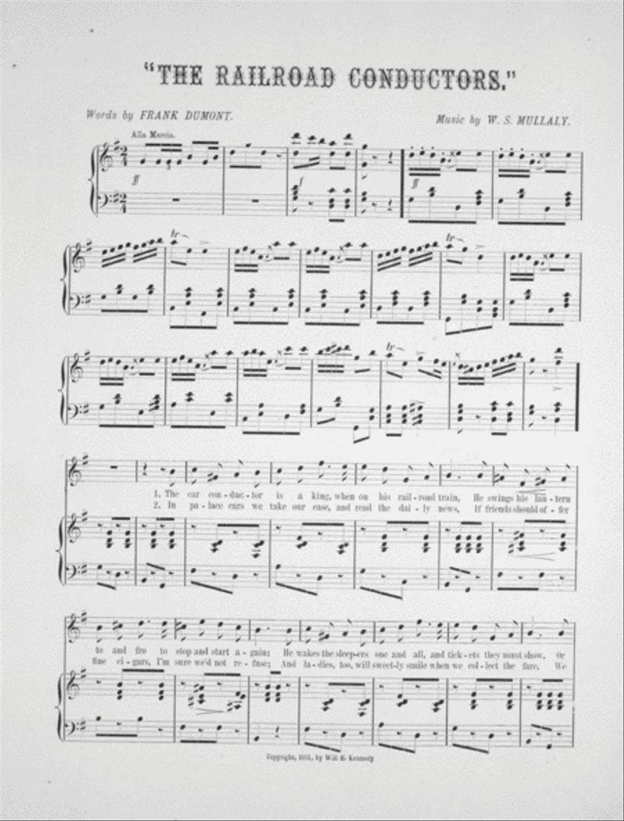 The Railroad Conductors Voice scores gallery preview page 2