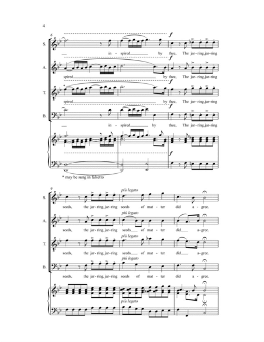Soul of the World 4-Part scores gallery preview page 5