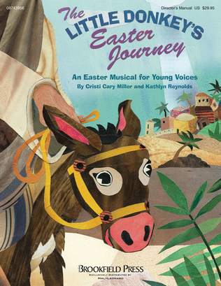 Book cover for The Little Donkey's Easter Journey