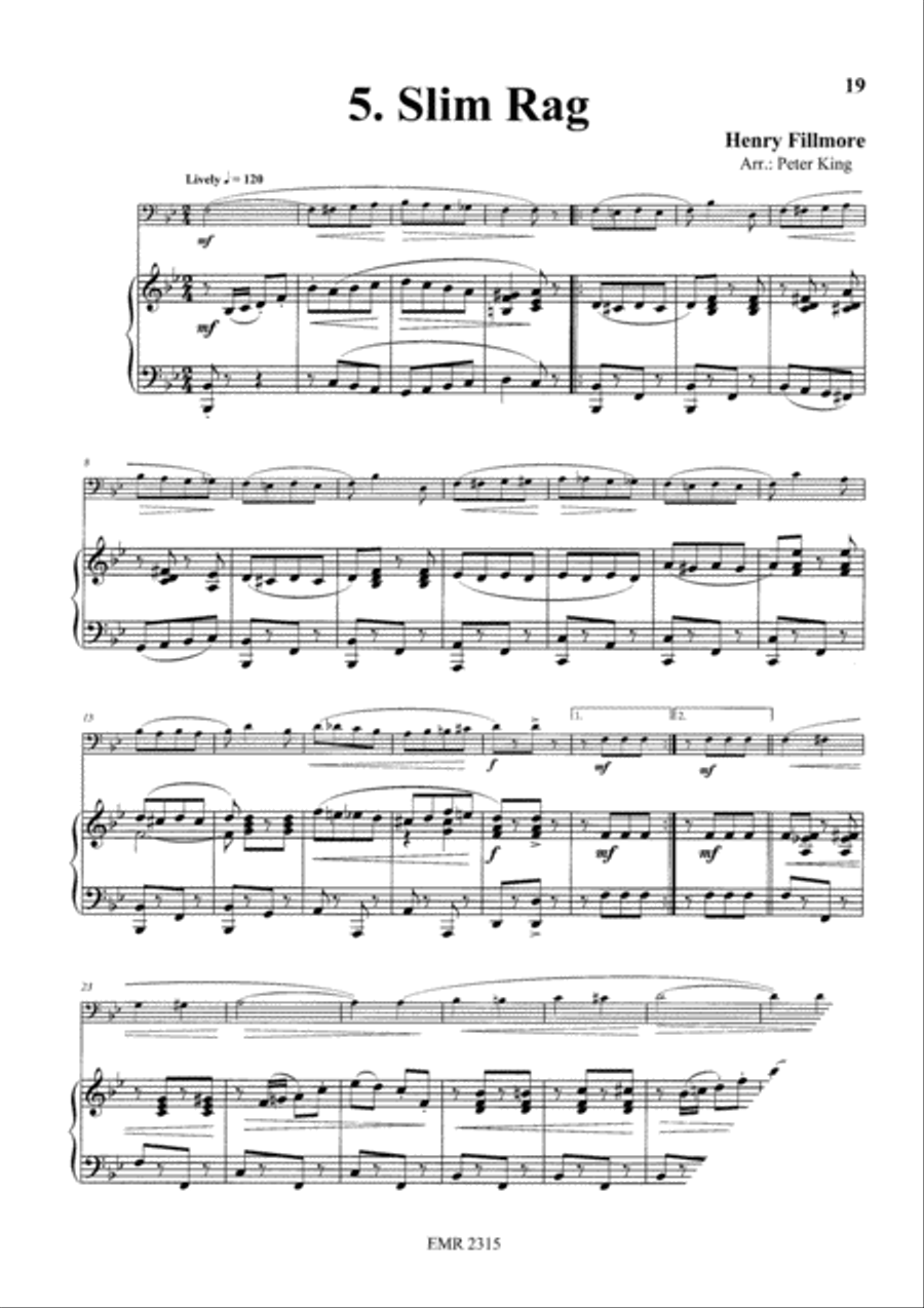 15 Rags 15 Rags Bassoon Solo scores gallery preview page 7