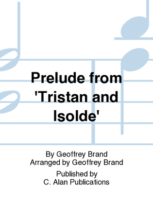 Book cover for Prelude from 'Tristan and Isolde'