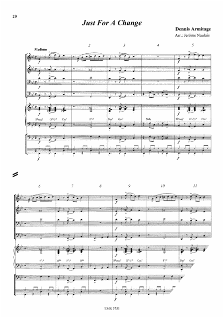 Be - Bop Be - Bop Concert Band scores gallery preview page 6