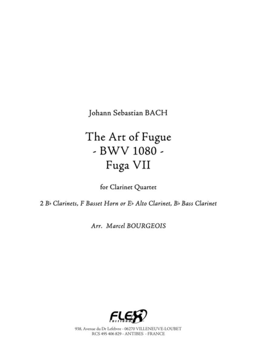 The Art of Fugue BWV1080 - Fuga VII image number null