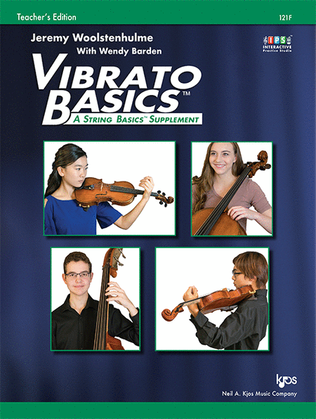 Book cover for Vibrato Basics,Steps To Success For St Orch-Teacher Ed