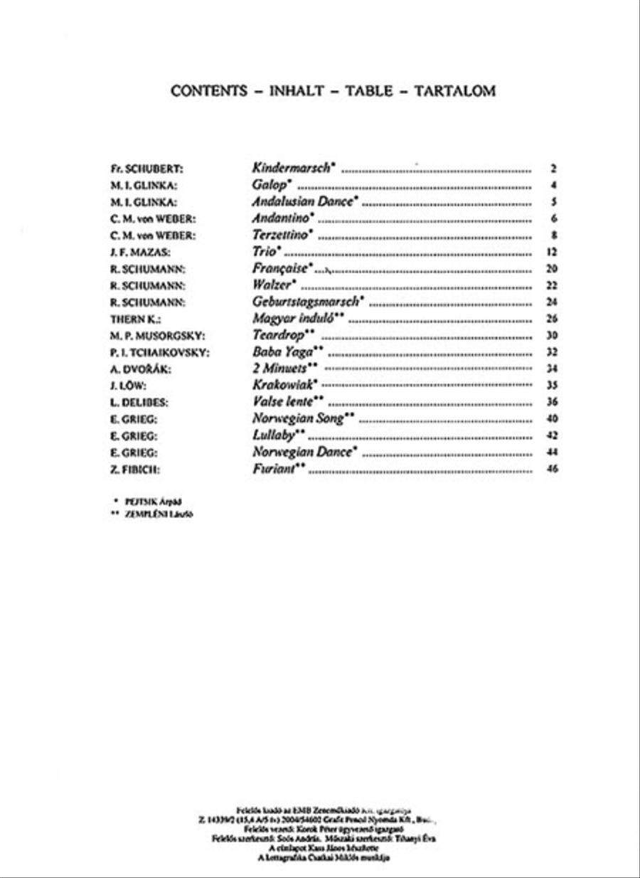 Romantic Piano Trios for Beginners Piano Trio scores gallery preview page 2