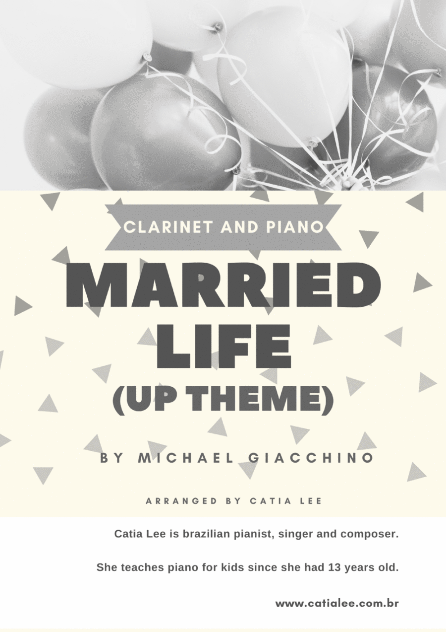 Married Life B-Flat Clarinet scores gallery preview page 1
