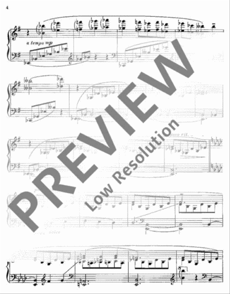 Oriental Dance Piano Solo scores gallery preview page 5