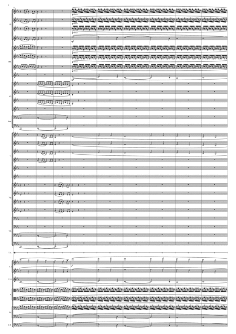Restful Melody Full Orchestra scores gallery preview page 2
