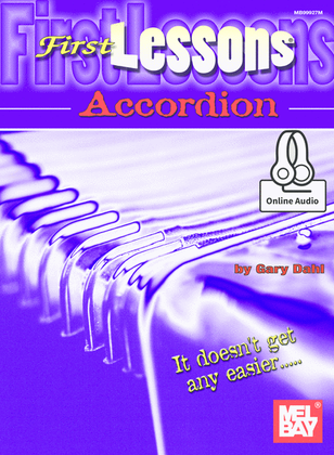 Book cover for First Lessons Accordion