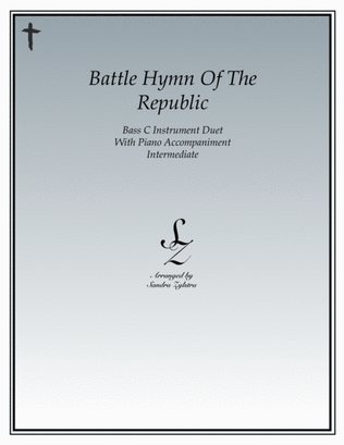 Battle Hymn of the Republic (bass C instrument duet)