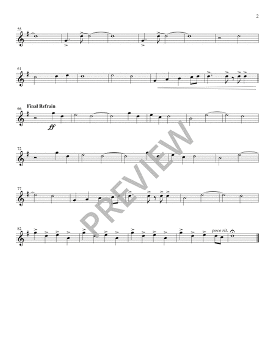 A Joyful Christmas Gloria - Instrument edition Flute scores gallery preview page 7