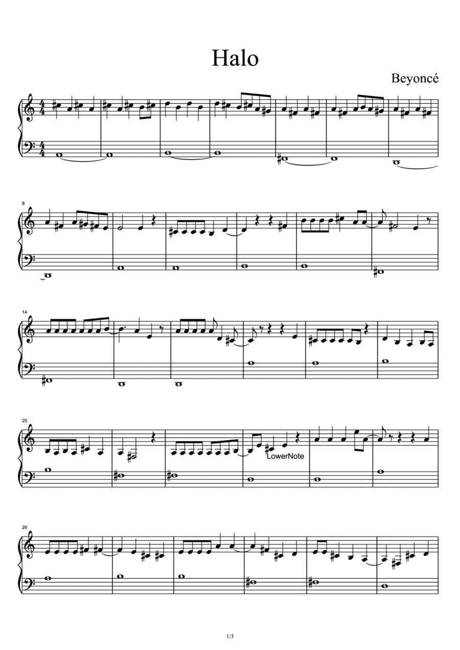Halo piano shop