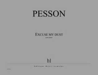 Book cover for Excuse my dust