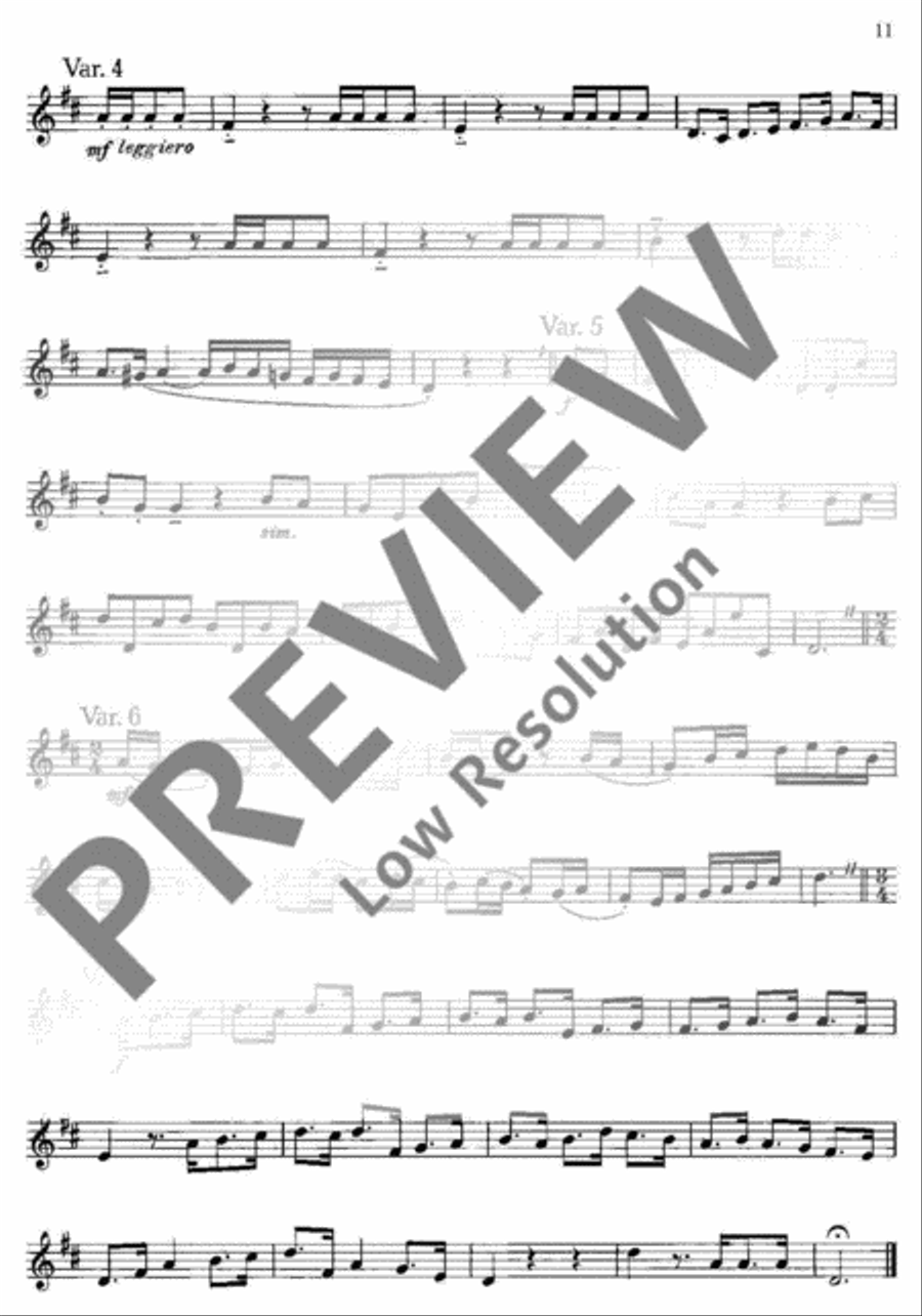 Spielstücke und Etüden Cornet scores gallery preview page 12