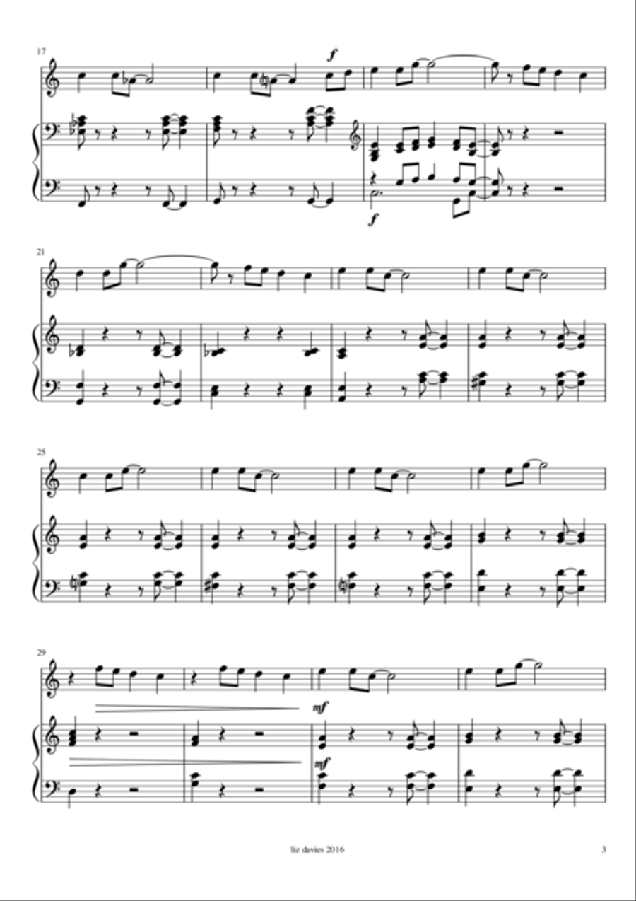 Summer Swing Summer Swing Flute Solo scores gallery preview page 3