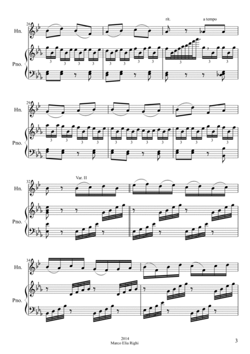 Variations on a theme by Beethoven