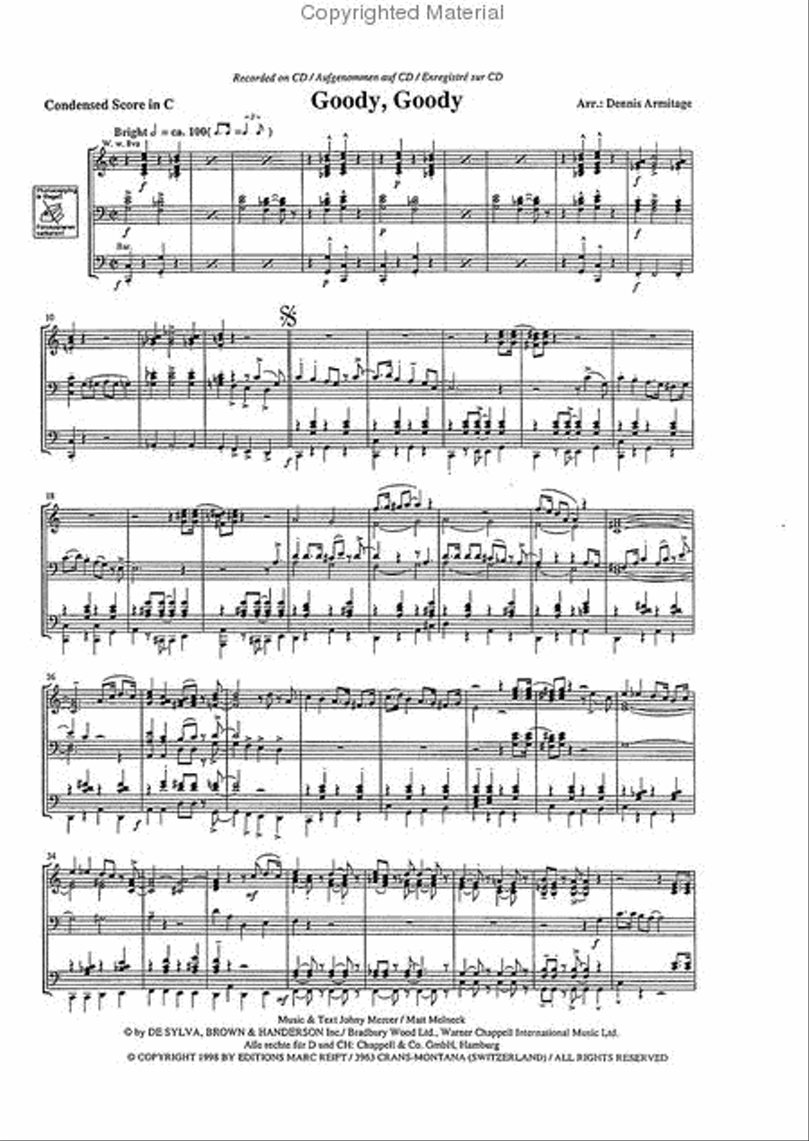 Goody, Goody Brass Band scores gallery preview page 2