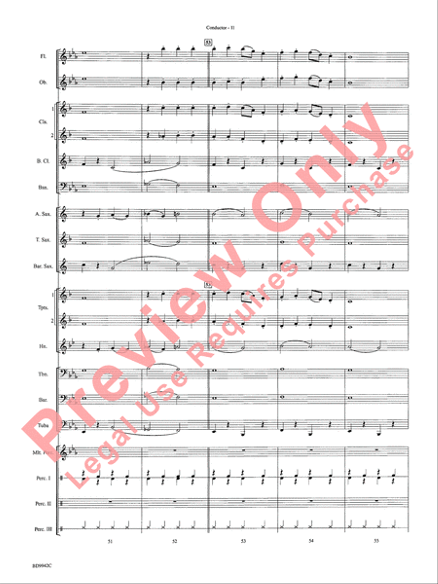 Sleigh Ride Sleigh Ride Concert Band scores gallery preview page 14