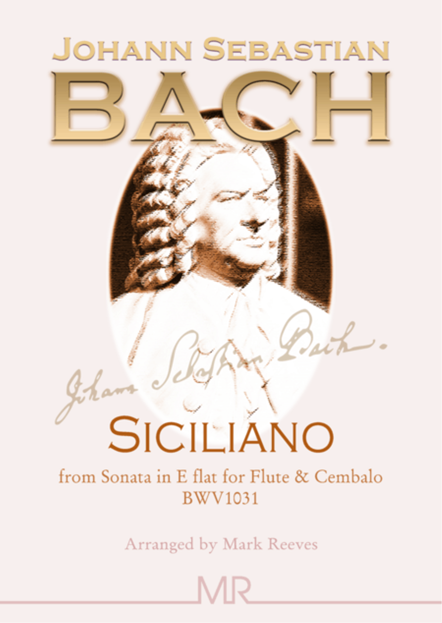 Siciliano for Flute and Piano image number null