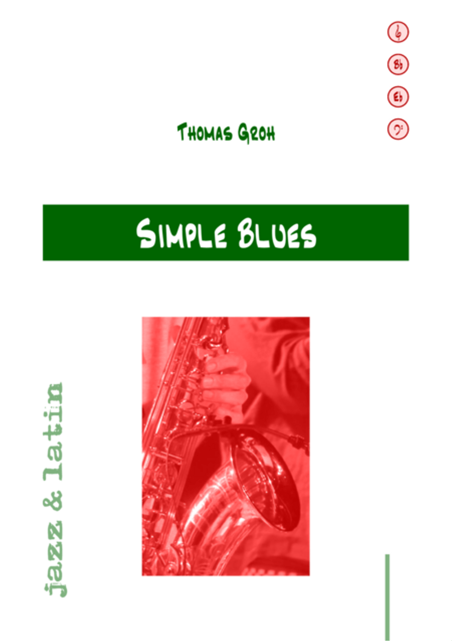 Simple Blues Piano scores gallery preview page 1