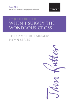 Book cover for When I survey the wondrous cross