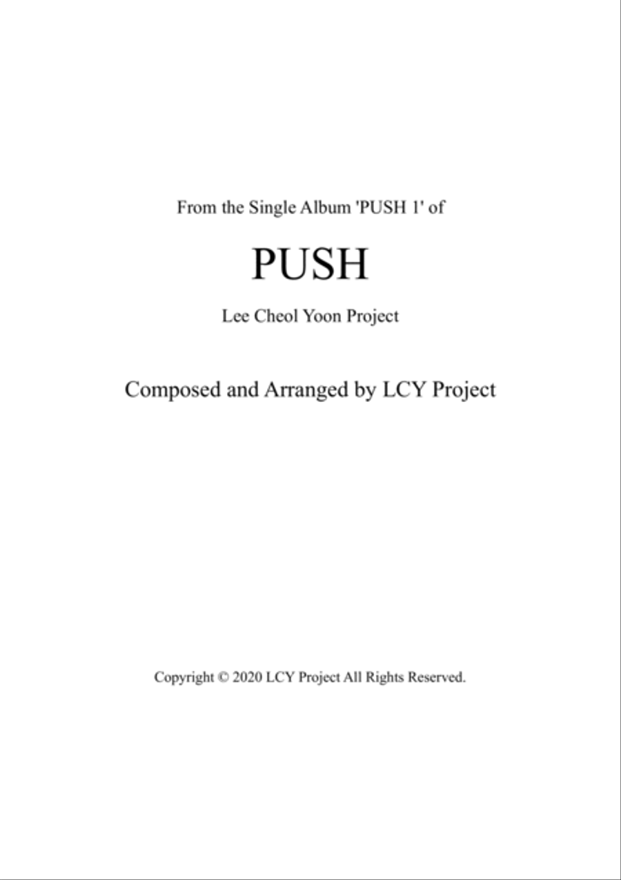 PUSH Electric Guitar scores gallery preview page 1