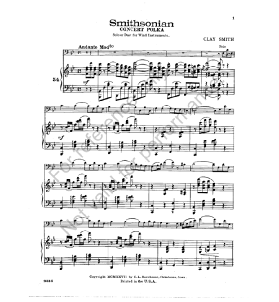 Smithsonian Brass Duet scores gallery preview page 2