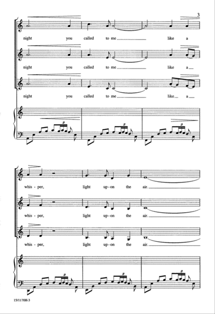 In the Stillness In the Stillness SSA scores gallery preview page 3