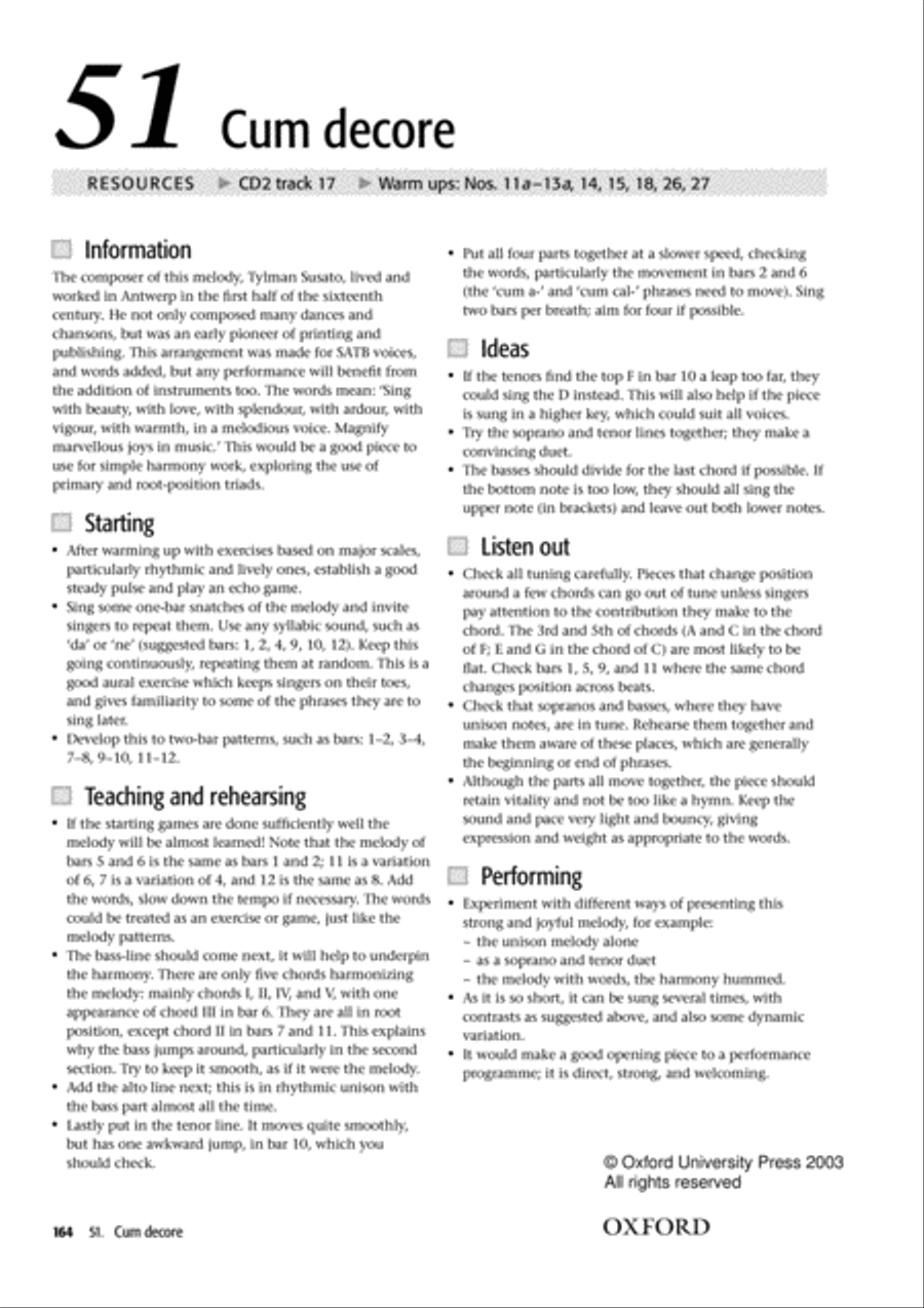 Voiceworks 2 4-Part scores gallery preview page 30