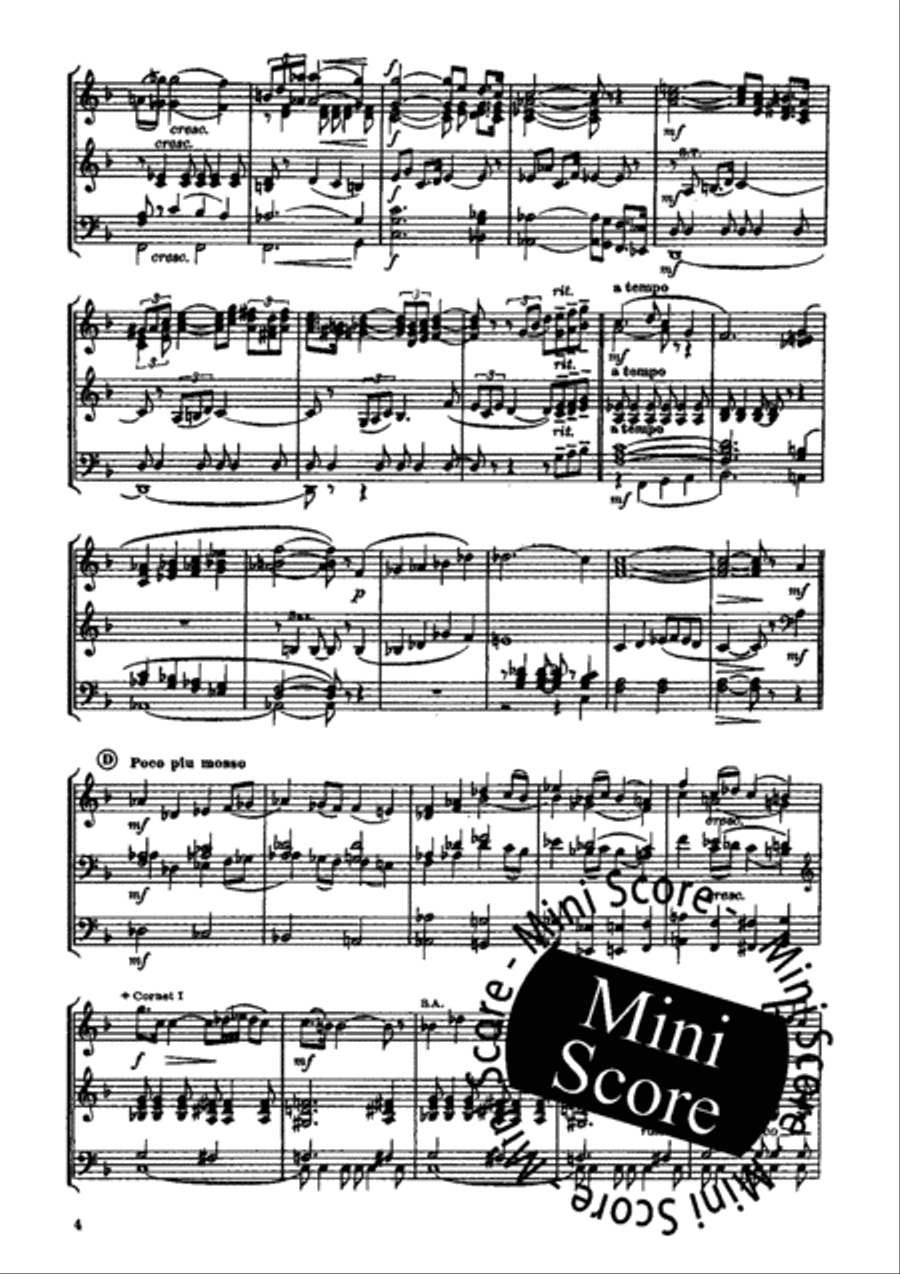 Petit Triptyque Concert Band scores gallery preview page 6