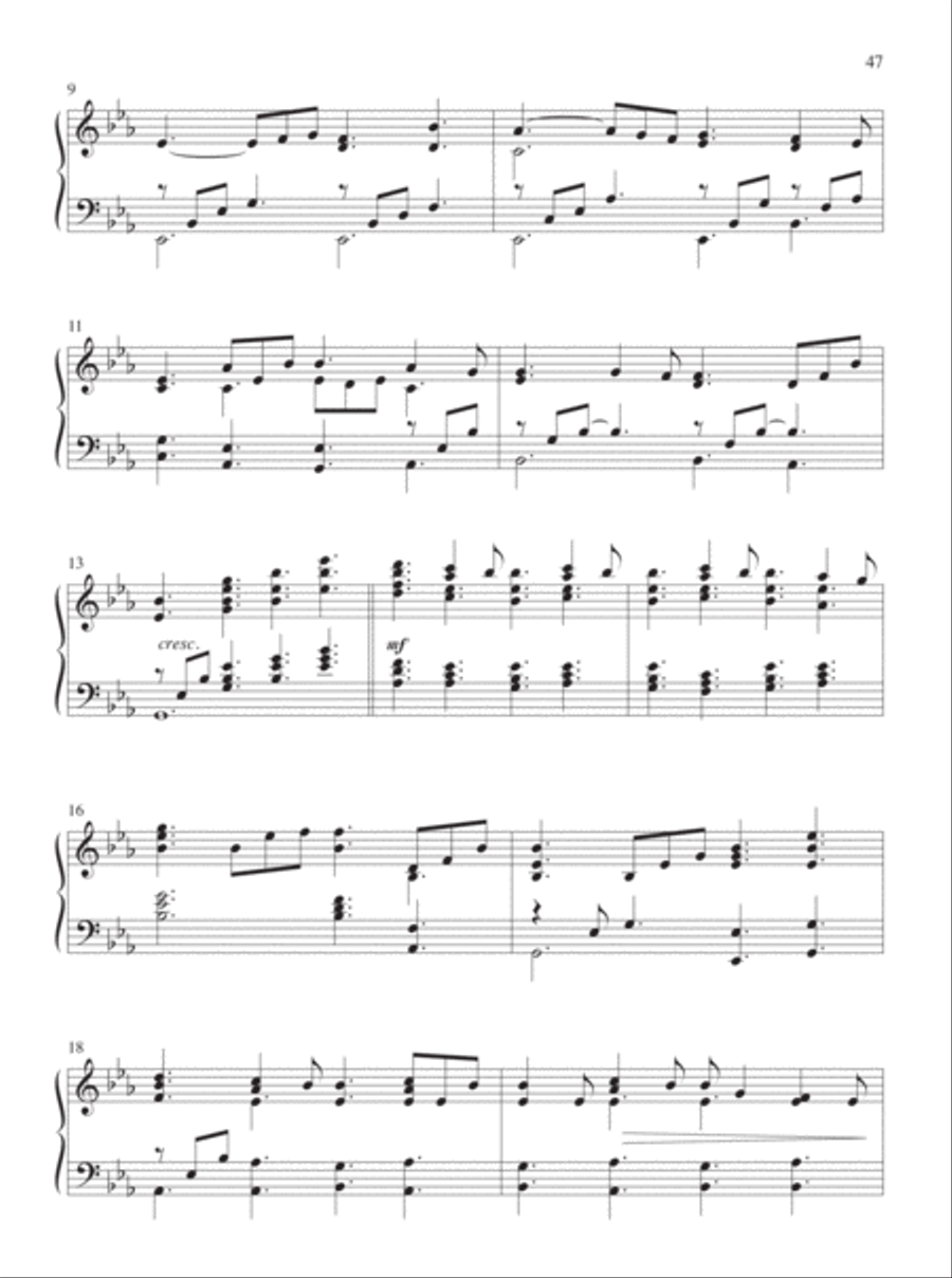 Fill the Earth with Songs Piano Solo scores gallery preview page 31