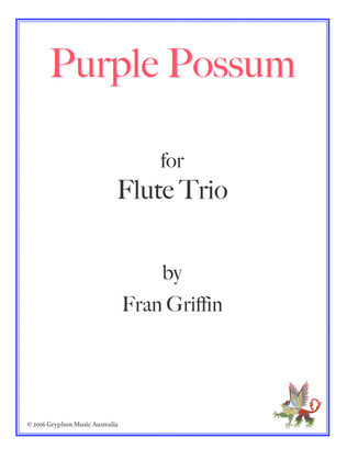 Purple Possum for Flute Trio