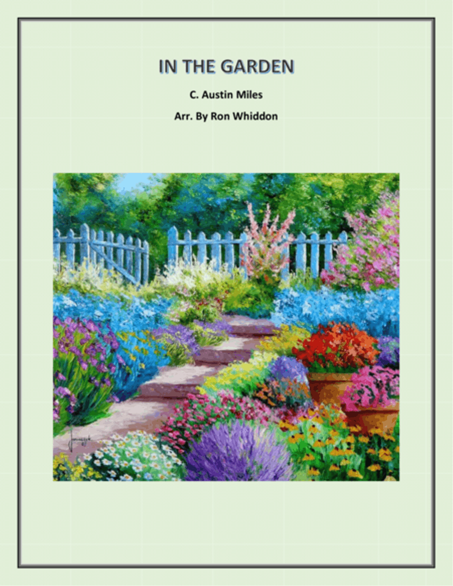 IN THE GARDEN Full Orchestra scores gallery preview page 1