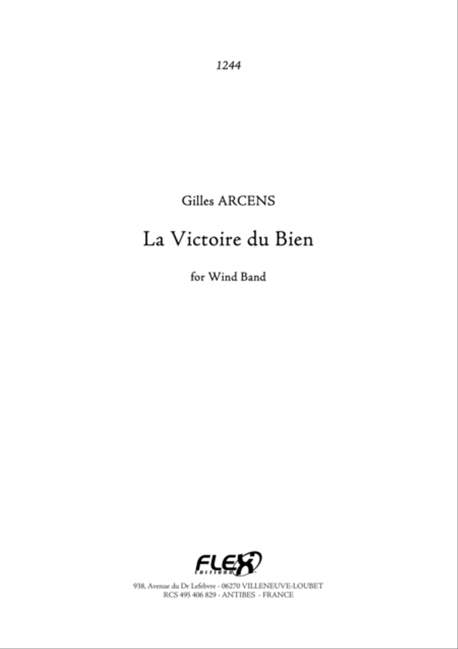 1244 - 4 - La Victoire du Bien Concert Band scores gallery preview page 1