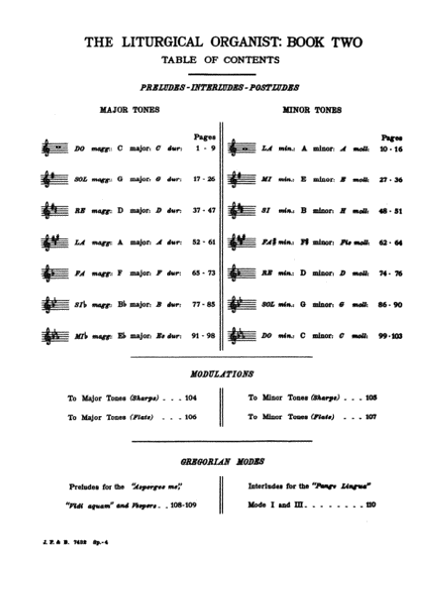 The Liturgical Organist, Volume 2