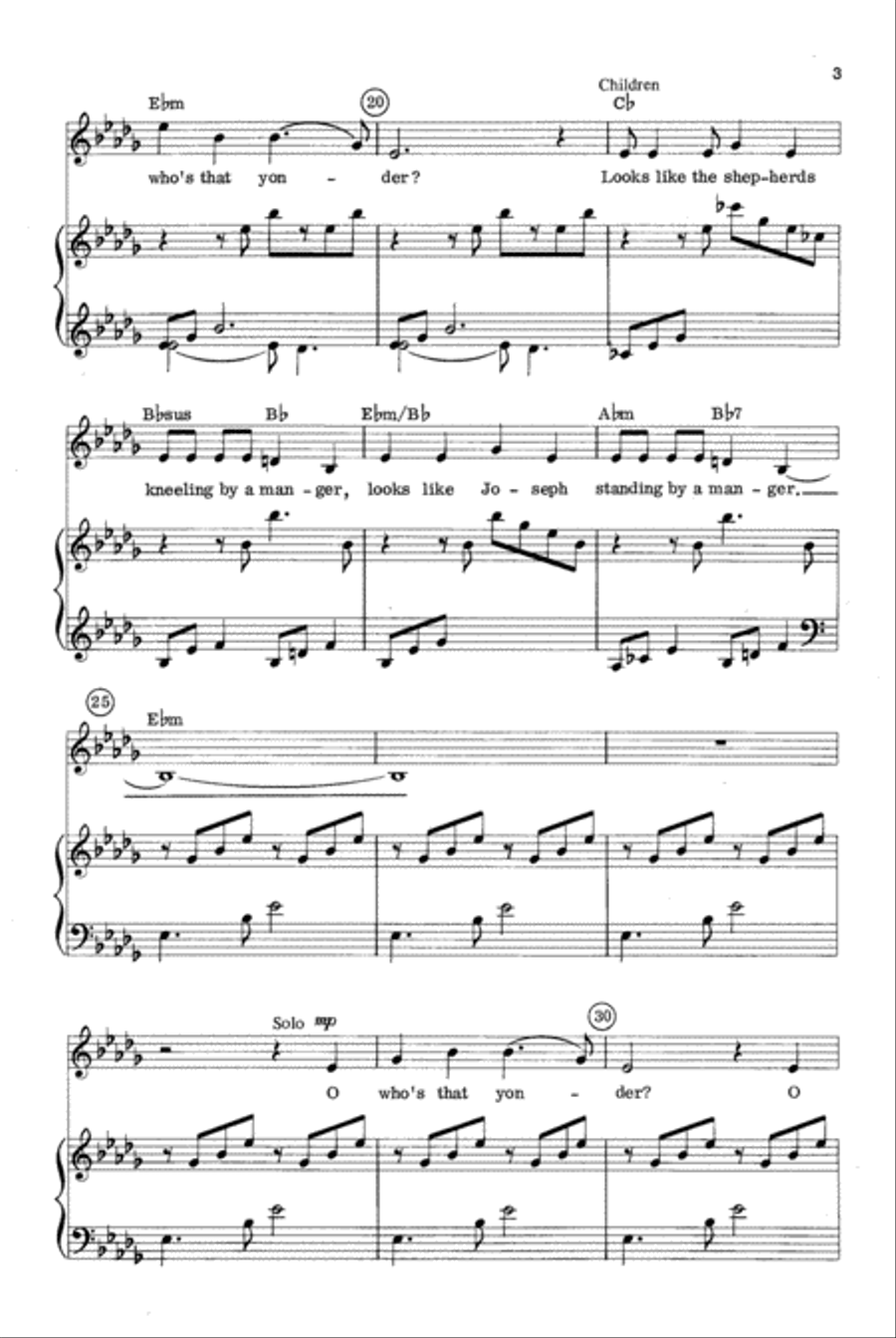 O Who's that Yonder 2-Part scores gallery preview page 3