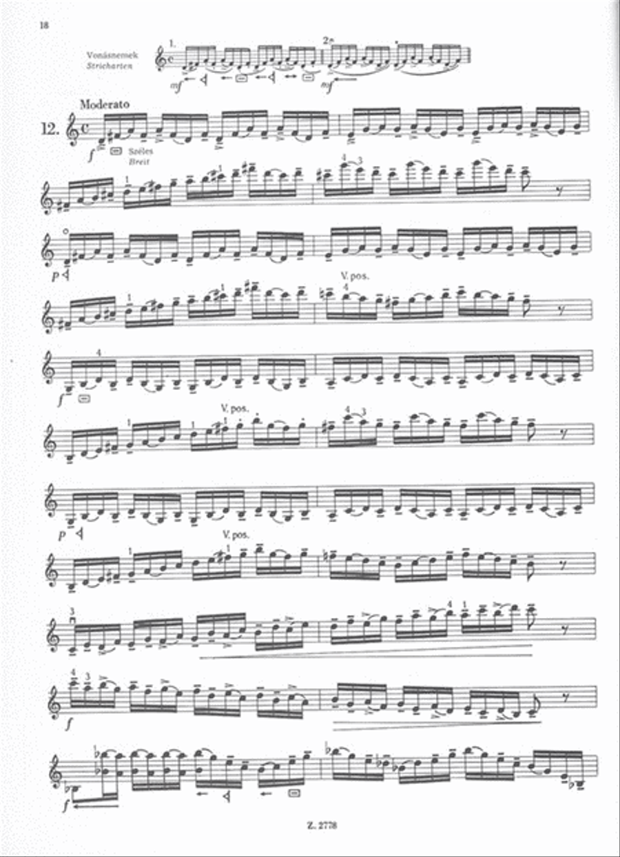 36 Übungen Violin Solo scores gallery preview page 3
