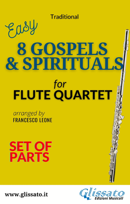 8 Gospels & Spirituals - Flute quartet (parts)