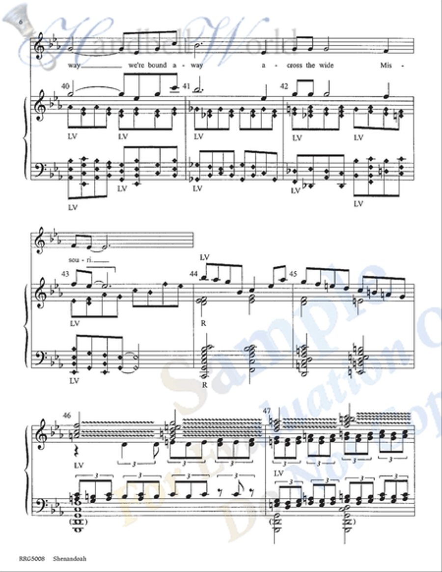 Shenandoah Handbell Choir scores gallery preview page 5
