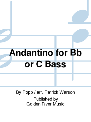 Andantino for Bb or C Bass