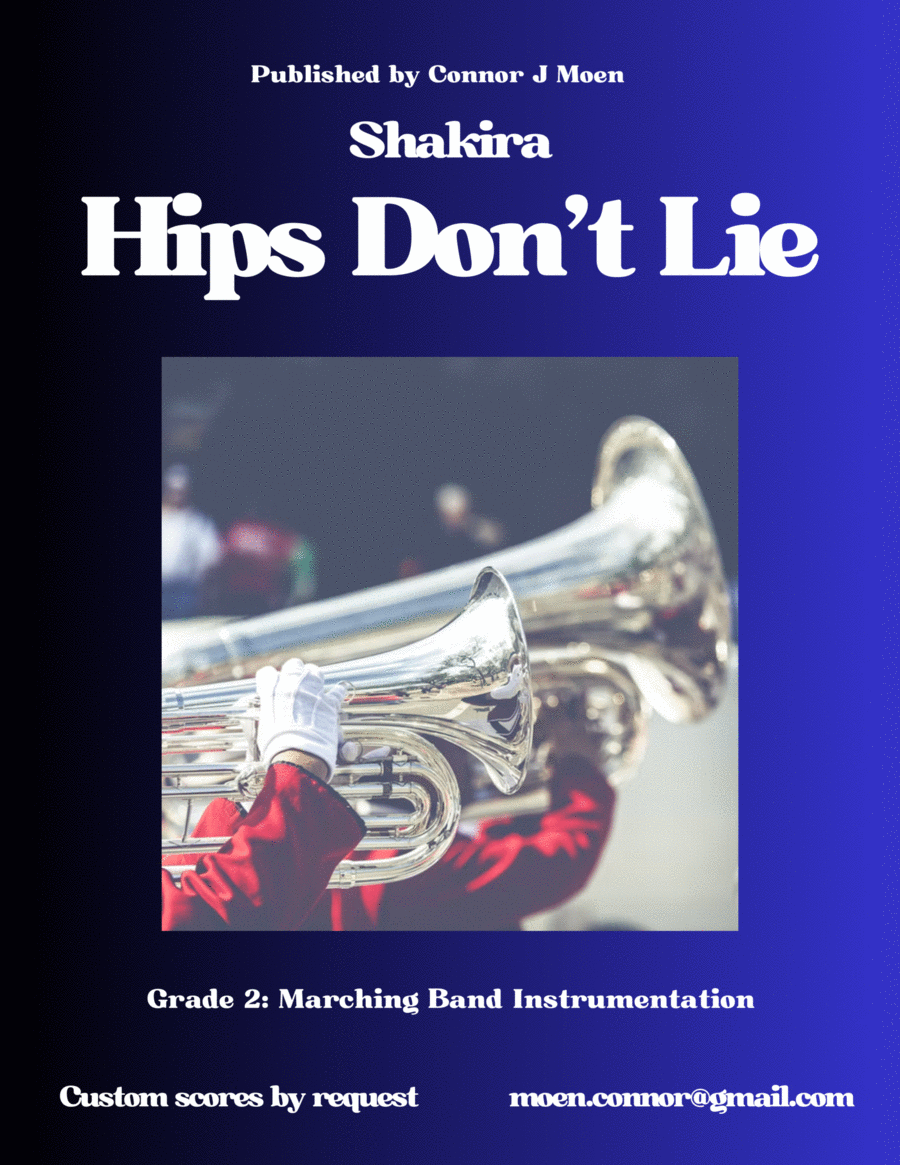 Hollaback Girl Marching Band scores gallery preview page 1