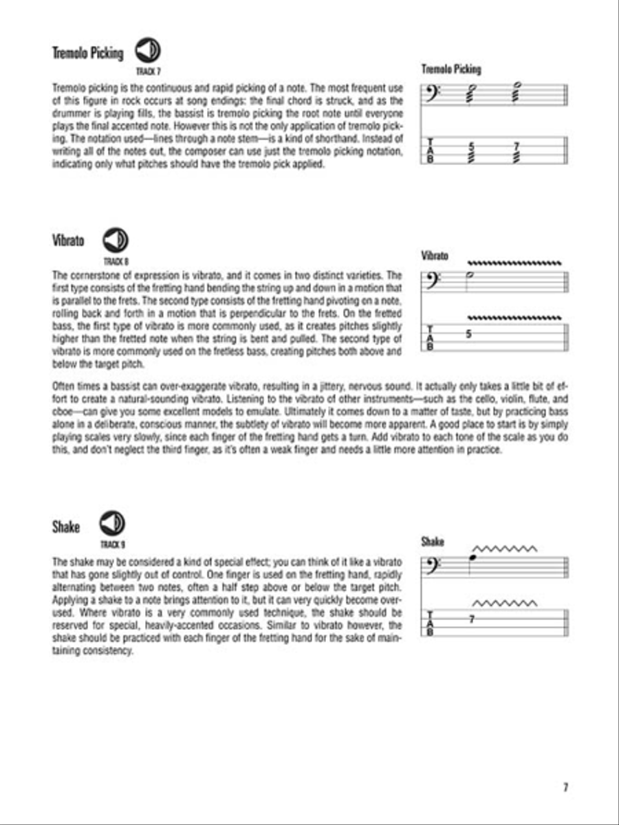 Rock Bass Bass Guitar Tablature scores gallery preview page 3