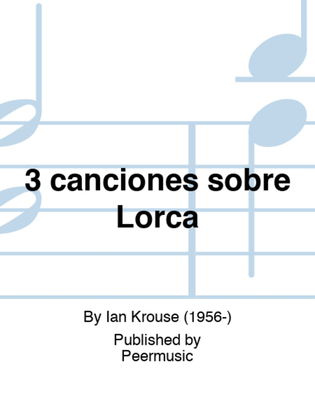 3 canciones sobre Lorca